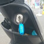 立川市U様 原付バイクの鍵作成の作業写真