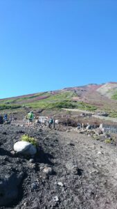 富士山に行ってきましたの作業写真2