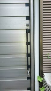 武蔵村山市 玄関鍵交換の作業写真2