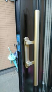 日野市 SHOWA PPR錠ケース交換の作業写真3