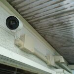 八王子市 防犯カメラ取り付けの作業写真