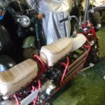 立川市 バイクの鍵作成の作業写真
