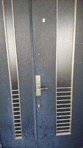 国分寺市 スマートリムロック新規取り付けの作業写真