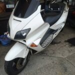 立川市 バイク鍵作成の作業写真