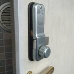 日野市 デジタルロック交換の作業写真