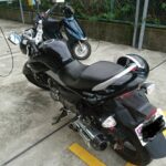 八王子市 スズキ250cc台湾製バイク鍵作成の作業写真
