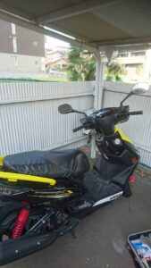 神奈川県 相模原市 バイク鍵作成の作業写真