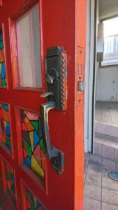 町田市 錠前交換の作業写真2