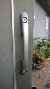 府中市 鍵交換の作業写真1