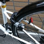 多摩市 自転車鍵紛失による解錠の作業写真