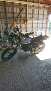 埼玉県飯能市 ヤマハバイクの鍵作成の作業写真