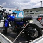 八王子市 ホンダバイク鍵作成の作業写真