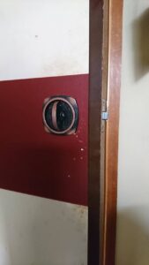 東京都中野区 戸建て室内錠交換の作業写真4