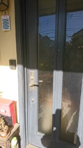 多摩市 錠前交換の作業写真1