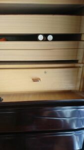 八王子市 和ダンスの鍵解錠の作業写真2