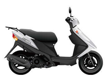 バイク・原付・スクーターの例1