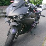 埼玉県飯能市 ヤマハ250ccバイク鍵作成の作業写真