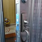 東大和市 錠前故障による交換依頼の作業写真3