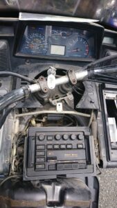埼玉県 狭山市 ホンダ大型バイク鍵作成の作業写真2