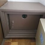 八王子市 ホームセーフ金庫解錠の作業写真2