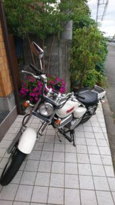武蔵村山市 ホンダバイク鍵作成の作業写真1