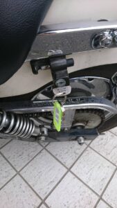 武蔵村山市 ホンダバイク鍵作成の作業写真2