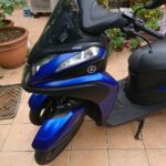 八王子市 ヤマハ トリシティー バイクインロック解錠作業の写真1