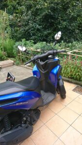 八王子市 ヤマハ トリシティー バイクインロック解錠作業の写真3