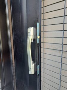 調布市 錠前修理とシリンダー交換の作業写真3