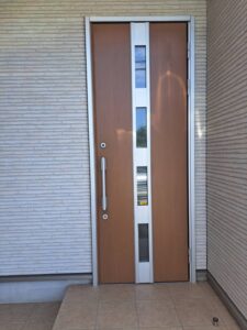 立川市 戸建て鍵交換の作業写真2