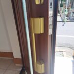 立川市 戸建て鍵交換の作業写真1