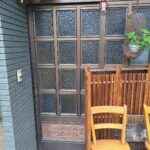 八王子市 引戸戸先錠交換の作業写真1