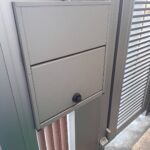羽村市 ダイヤルポスト解錠の作業写真2
