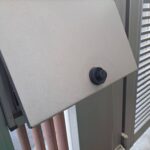 羽村市 ダイヤルポスト解錠の作業写真1