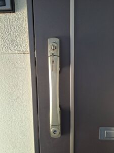 東久留米市 シリンダー交換の作業写真1