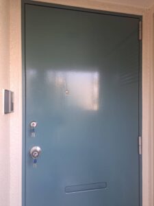 昭島市 鍵交換の作業写真1