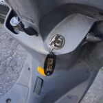 八王子市 ヤマハバイク鍵作成の作業写真1
