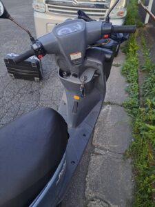 八王子市 ヤマハバイク鍵作成の作業写真2