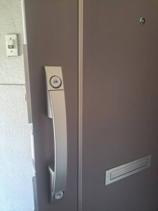 東久留米市 シリンダー交換の作業写真2