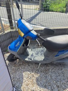 埼玉県飯能市 ヤマハ原付バイクの鍵作成の作業写真2