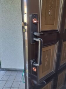 瑞穂町 シリンダー交換の作業写真3