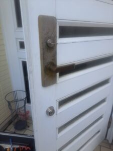 八王子市 シリンダー修理の作業写真1