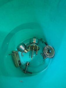 立川市 トイレ錠前交換の作業写真3