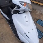 福生市 バイク鍵作成の作業写真2