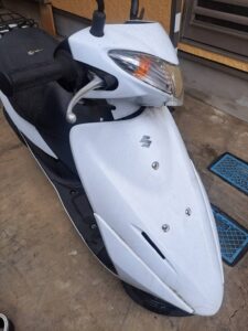 福生市 バイク鍵作成の作業写真2
