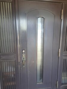 三鷹市 錠前交換の作業写真1