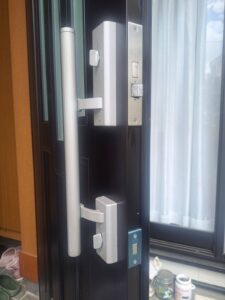 東大和市 シリンダー交換の作業写真2