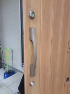 羽村市 シリンダー交換の作業写真1
