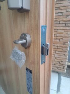 羽村市 シリンダー交換の作業写真3