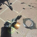 八王子市 玄関錠前交換の作業写真2